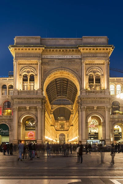 Galleria Vittorio Emanuele II gallery, Milan, Lombardy, Italy
