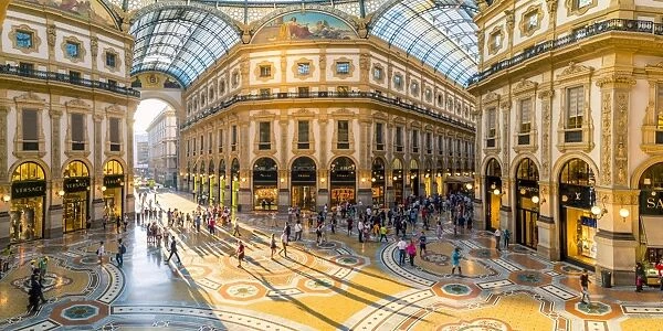 Galleria Vittorio Emanuele II, Milan, Lombardy, Italy