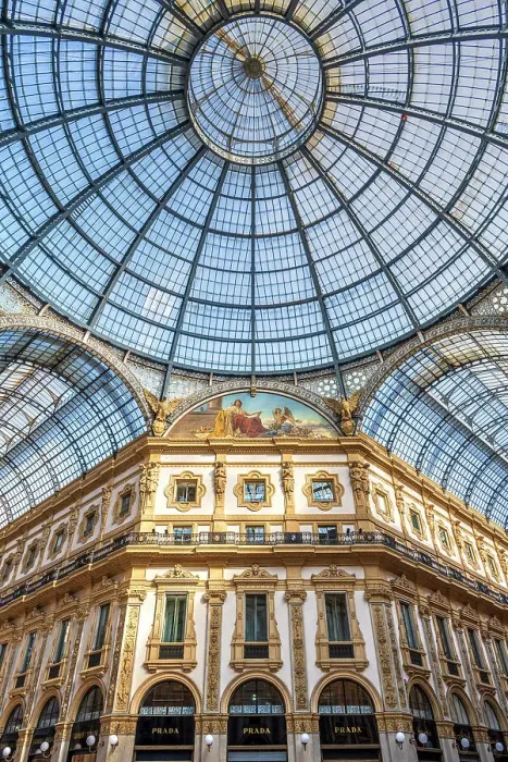Framed Print : Galleria Vittorio Emanuele II shopping arcade, Milan, Lombardy, Italy Framed Print : Galleria Vittorio Emanuele II shopping arcade, Milan, Lombardy, Italy