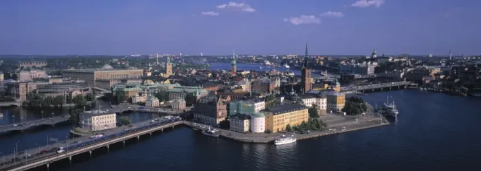 Framed Print : Gamla Stan from Town Hall Framed Print : Gamla Stan from Town Hall