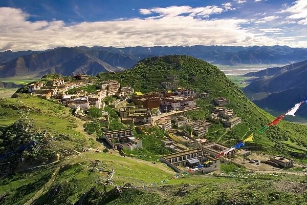 Ganden Monastery, Tagtse county, Tibet