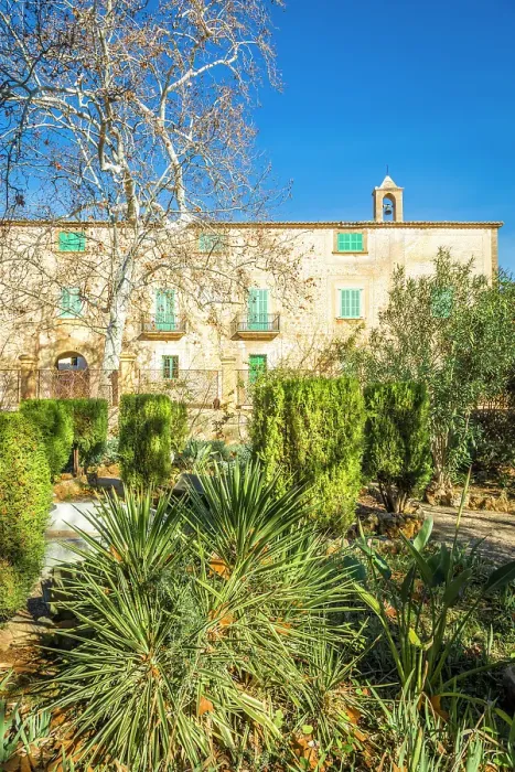 Framed Print : Garden of Finca Publica Galatzo, Mallorca, Balearic Islands, Spain Framed Print : Garden of Finca Publica Galatzo, Mallorca, Balearic Islands, Spain