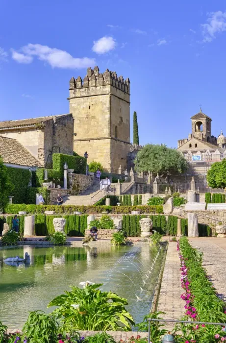 Framed Print : Gardens of the Alcazar de los Reyes Cristianos (Alcazar of the Christian Kings), Cordoba. Andalucia, Spain Framed Print : Gardens of the Alcazar de los Reyes Cristianos (Alcazar of the Christian Kings), Cordoba. Andalucia, Spain
