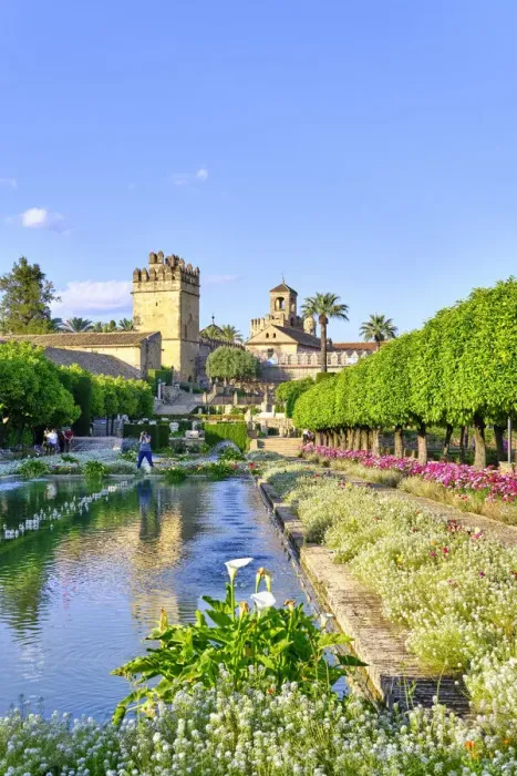 Framed Print : Gardens of the Alcazar de los Reyes Cristianos (Alcazar of the Christian Kings), Cordoba. Andalucia, Spain Framed Print : Gardens of the Alcazar de los Reyes Cristianos (Alcazar of the Christian Kings), Cordoba. Andalucia, Spain