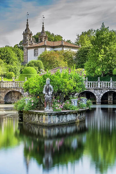 Gardens of Pazo de Oca, A Estrada, Galicia, Spain