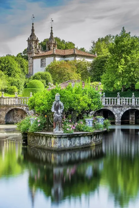 Framed Print : Gardens of Pazo de Oca, A Estrada, Galicia, Spain Framed Print : Gardens of Pazo de Oca, A Estrada, Galicia, Spain