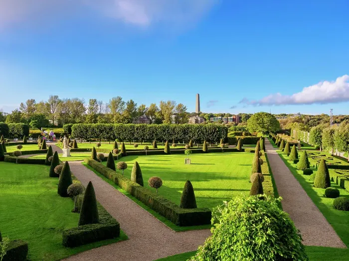 Framed Print : The Gardens at the Royal Hospital Kilmainham, Dublin, Ireland Framed Print : The Gardens at the Royal Hospital Kilmainham, Dublin, Ireland