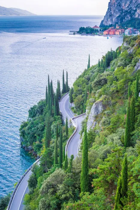 Framed Print : Gardesana Occidentale scenic route, Lake Garda, Lombardia, Italy Framed Print : Gardesana Occidentale scenic route, Lake Garda, Lombardia, Italy