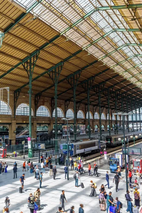 Framed Print : Gare Du Nord, Paris, France Framed Print : Gare Du Nord, Paris, France