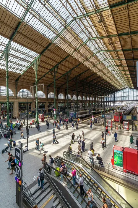 Framed Print : Gare Du Nord, Paris, France Framed Print : Gare Du Nord, Paris, France