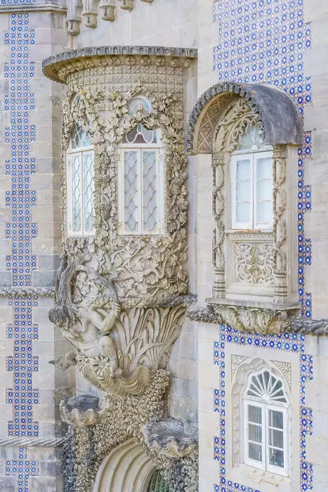 Framed Print : Gargoyle on the National Palace of Pena, Sintra, Portugal, Europe