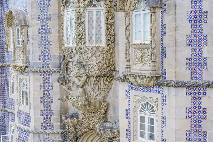 Framed Print : Gargoyle on the National Palace of Pena, Sintra, Portugal, Europe
