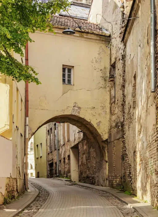 Framed Print : Gate at St. Kazimiero Street, Old Town, Vilnius, Lithuania Framed Print : Gate at St. Kazimiero Street, Old Town, Vilnius, Lithuania
