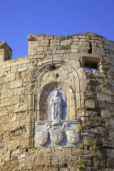 Gate Of St. Paul, Rhodes, Dodecanese, Greek Islands, Greece, Europe