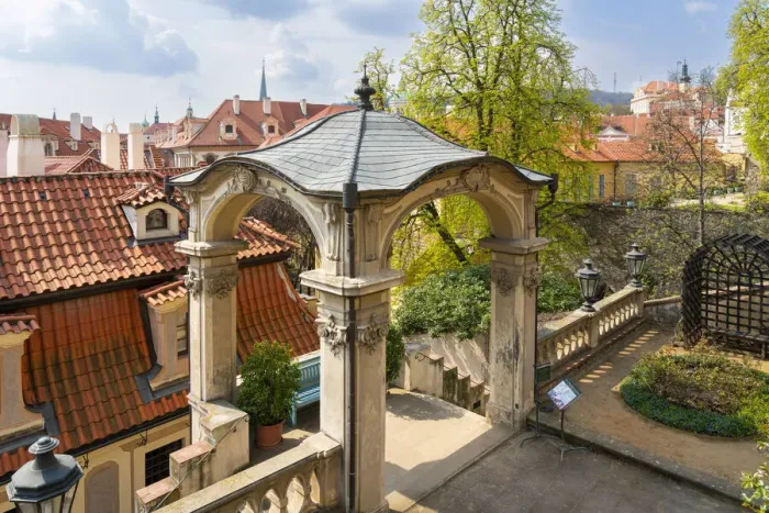 Framed Print : Gazebo at Small Furstenberg Garden by Prague Castle, Mala Strana, Prague, Bohemia, Czech Republic Framed Print : Gazebo at Small Furstenberg Garden by Prague Castle, Mala Strana, Prague, Bohemia, Czech Republic
