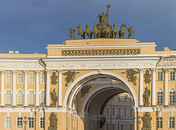 General Staff Building, Palace square, Saint Petersburg, Russia