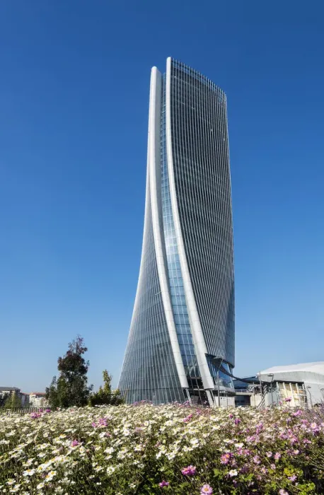 Framed Print : Generali Tower or Hadid Tower, Milan, Lombardy, Italy Framed Print : Generali Tower or Hadid Tower, Milan, Lombardy, Italy