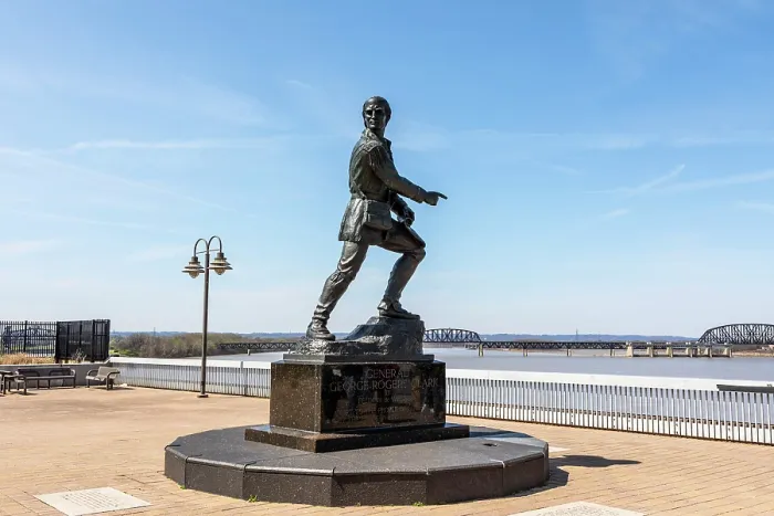 Framed Print : George Rogers Clark Statue, Louisville, Kentucky, USA, North America Framed Print : George Rogers Clark Statue, Louisville, Kentucky, USA, North America