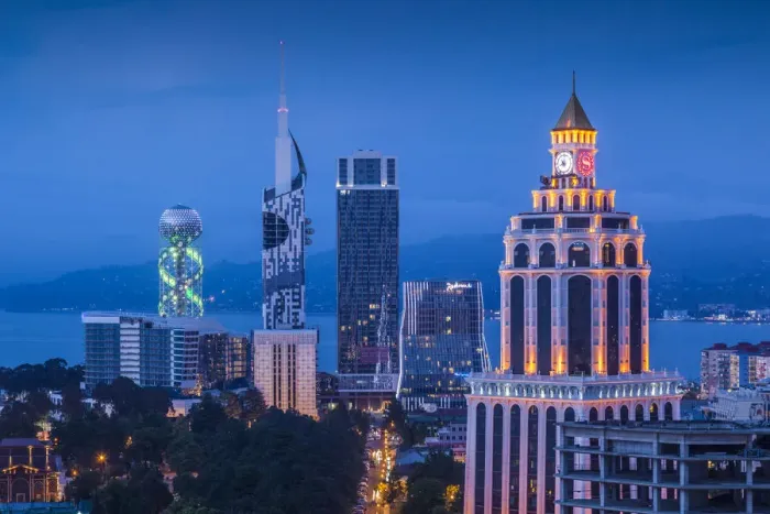 Framed Print : Georgia, Batumi, city skyline Framed Print : Georgia, Batumi, city skyline