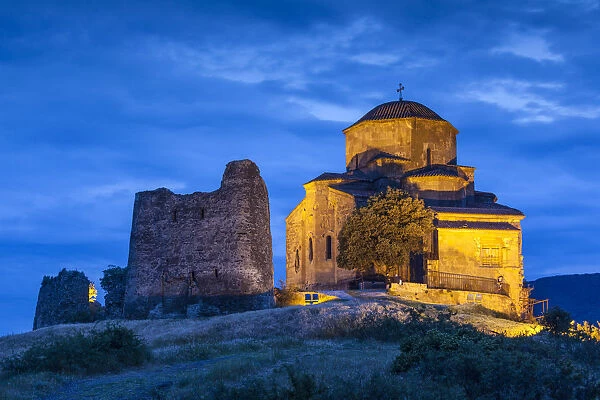 Georgia, Mtskheta, spiritual town where Christianity was established in 327AD, Jvari