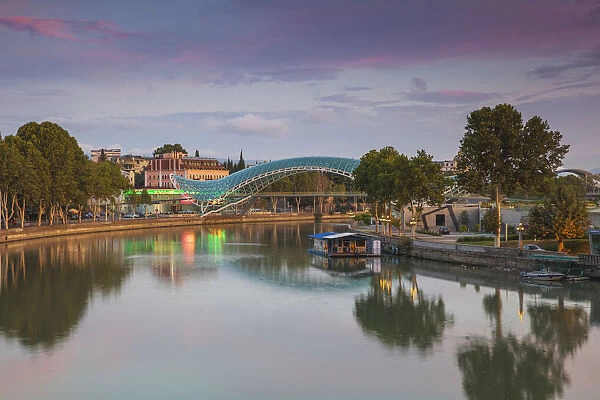 Georgia, Tbilisi, Peace bridge