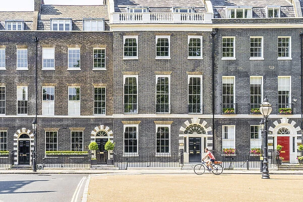 Georgian architecture, Bedford Square, Bloomsbury, London, England, UK