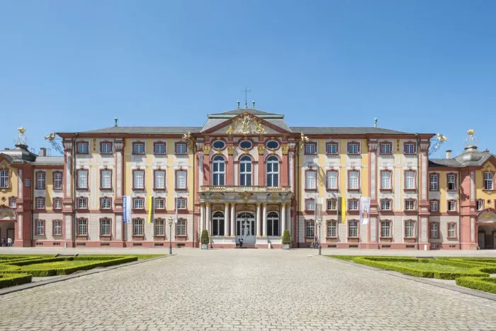 Framed Print : Germany, Baden-WAorttemberg, Bruchsal. Schloss Bruchsal palace complex built in Framed Print : Germany, Baden-WAorttemberg, Bruchsal. Schloss Bruchsal palace complex built in