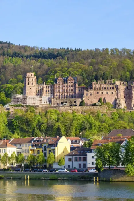 Framed Print : Germany, Baden-WAorttemberg, Heidelberg. Schloss Heidelberg castle on the Neckar River Framed Print : Germany, Baden-WAorttemberg, Heidelberg. Schloss Heidelberg castle on the Neckar River