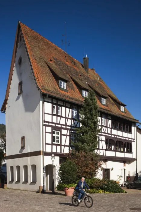 Framed Print : Germany, Baden-Wurttemburg, Black Forest, Haslach im Kinzigtal, traditional building Framed Print : Germany, Baden-Wurttemburg, Black Forest, Haslach im Kinzigtal, traditional building