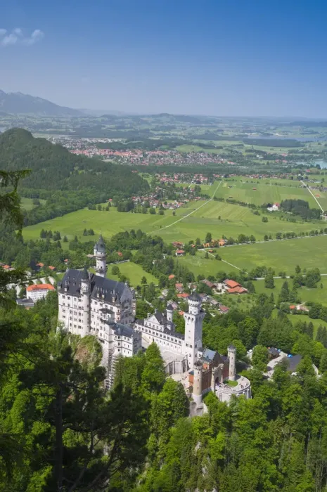 Framed Print : Germany, Bavaria (Bayern), Neuschwanstein Castle