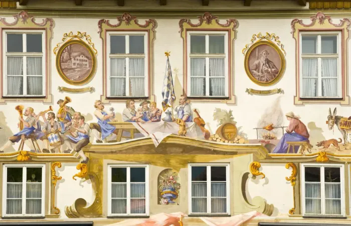 Framed Print : Germany, Bavaria (Bayern), Oberammergau