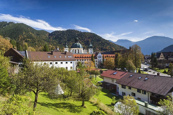 Germany, Bavaria, Ettal, Kloster Ettal monastery, exterior