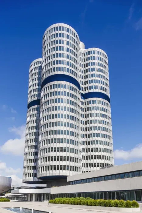 Framed Print : Germany, Bavaria, Munich, BMW Headquarters Framed Print : Germany, Bavaria, Munich, BMW Headquarters