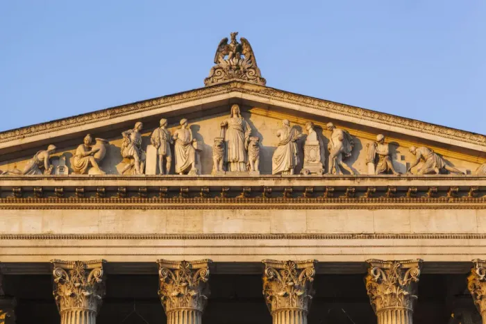 Framed Print : Germany, Bavaria, Munich, Glyptothek and State Collections of Antiquities Museum