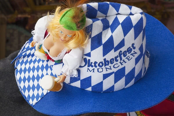Germany, Bavaria, Munich, Oktoberfest, Souvenir Hat