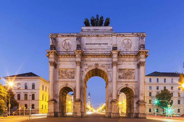 Germany, Bavaria, Munich, Victory Gate