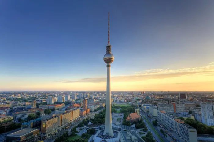 Framed Print : Germany, Berlin, Alexanderplatz, TV Tower (Fernsehturm) Framed Print : Germany, Berlin, Alexanderplatz, TV Tower (Fernsehturm)