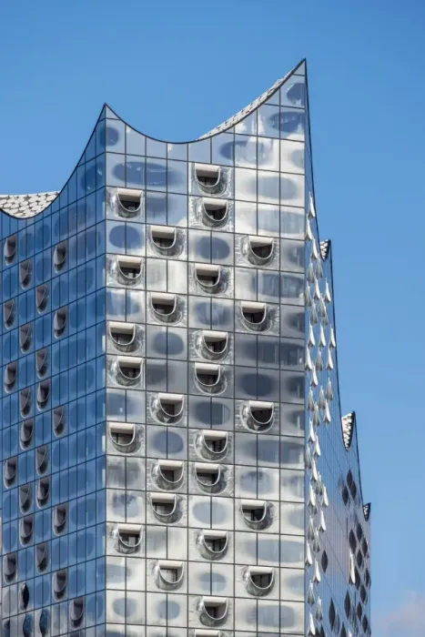 Framed Print : Germany, Hamburg, HafenCity. Glass facade of Elbphilharmonie (Elbe Philharmonic Hall) Framed Print : Germany, Hamburg, HafenCity. Glass facade of Elbphilharmonie (Elbe Philharmonic Hall)