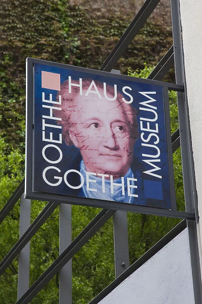 Germany, Hessen, Frankfurt-am-Main, Goethe House, Birthplace of writer Johann Wolfgang