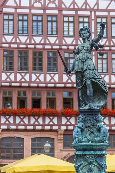 Germany, Hessen, Frankfurt Am Main, Altstadt (Old Town), Romerberg