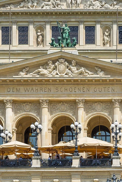 Germany, Hessen, Frankfurt Am Main, Alte Oper (Old Opera House)