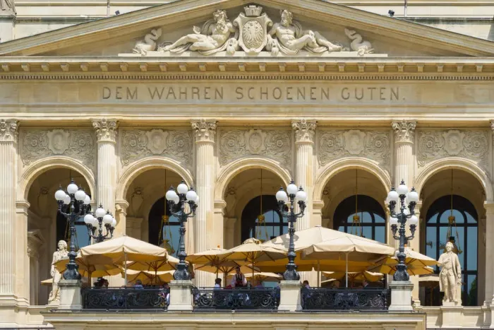 Framed Print : Germany, Hessen, Frankfurt Am Main, Alte Oper (Old Opera House) Framed Print : Germany, Hessen, Frankfurt Am Main, Alte Oper (Old Opera House)