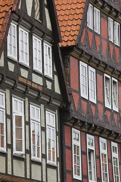 Germany, Niedersachsen, Celle, Old Timbered houses