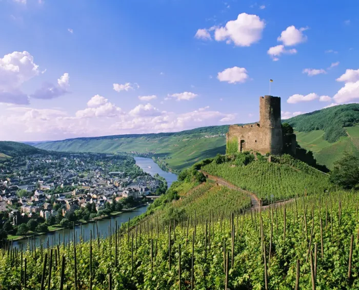 Framed Print : Germany, Rhineland-Palatinate, Landshut casle
