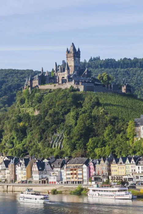 Framed Print : Germany, Rhineland-Palatinate, Moselle, Cochem