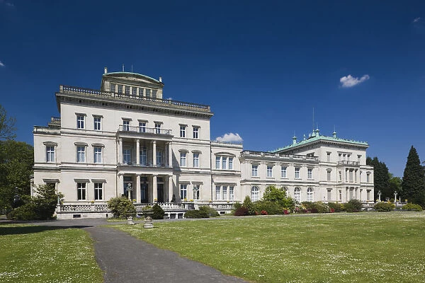 Germany, Rhineland-Westphalia, Ruhr Basin, Essen, Villa Hugel, estate of the Krupp
