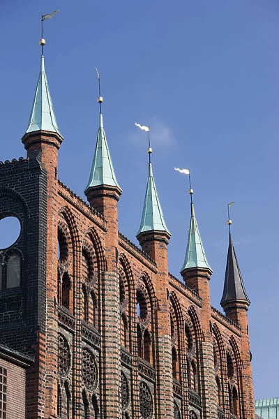 Germany, Schleswig-Holstein, Lubeck, Town Hall