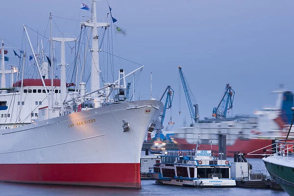 Germany, State of Hamburg, Hamburg, Museum Ship Cap San Diego