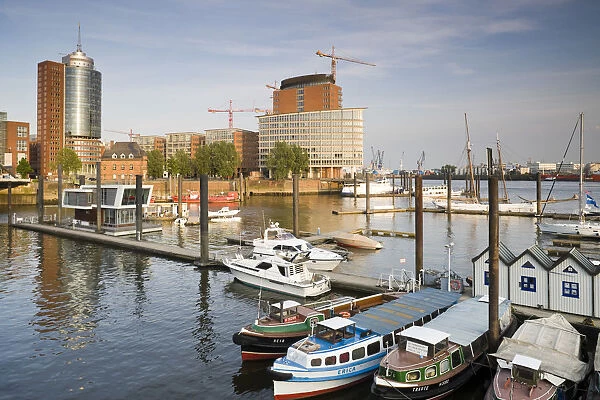 Germany, State of Hamburg, Hamburg, Hafen City new commercial district