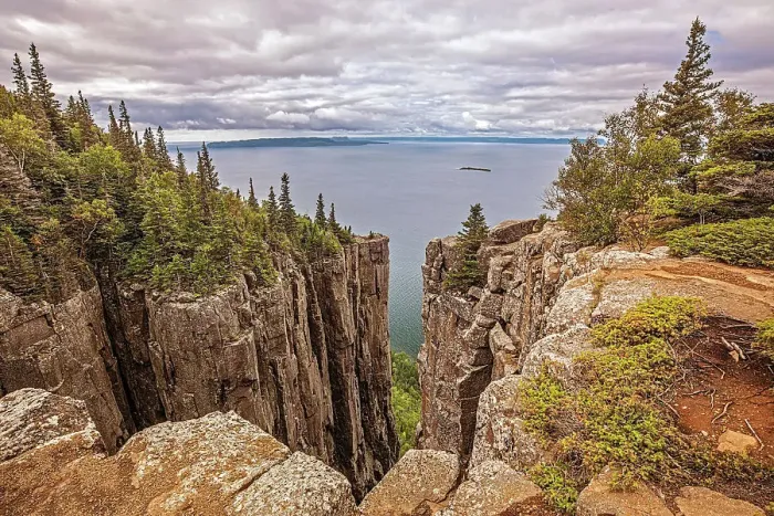 Framed Print : Top of the Giant Trail on Lake Superior, Sleeping Giant Provincial Park, Ontario, Canada Framed Print : Top of the Giant Trail on Lake Superior, Sleeping Giant Provincial Park, Ontario, Canada